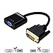 Produktbild CABLEDECONN DVI-D auf VGA Aktives Video Adapter Konverter Kabel DVI 24+1 Stecker zu VGA Buchse 1080P HDTV HD Kabel Adapter Wandler