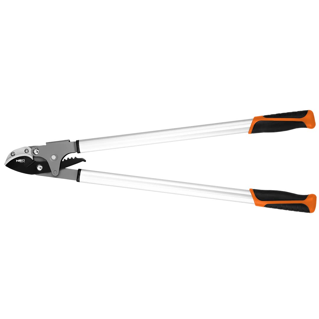 Coupe-branches à enclume, diamètre de coupe max 40 mm, lames avec revêtement anti-adhésif, poignées en aluminium, poignées antidérapantes en deux matériaux, lame enclume pour bois dur et sec