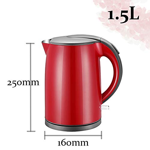 Hervidor eléctrico acero inoxidable 1.5L 1500W miniatura 6