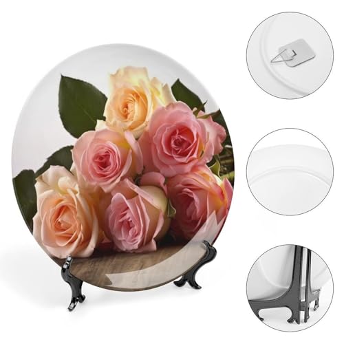 Plato Decorativo de Porcelana Bone China de 7 pulgadas miniatura 4