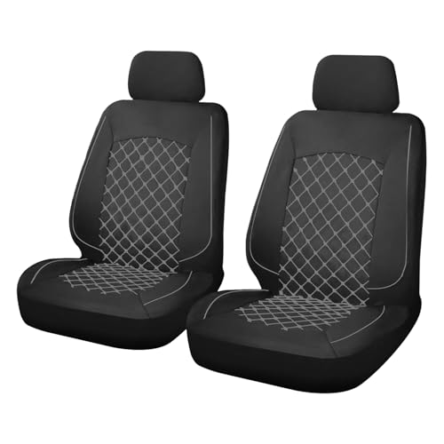 Coprisedili Auto Universali Mexpekil 2 Pezzi - Design Faccia Di Gatto, Poliestere, Antiscivolo - Foto 10