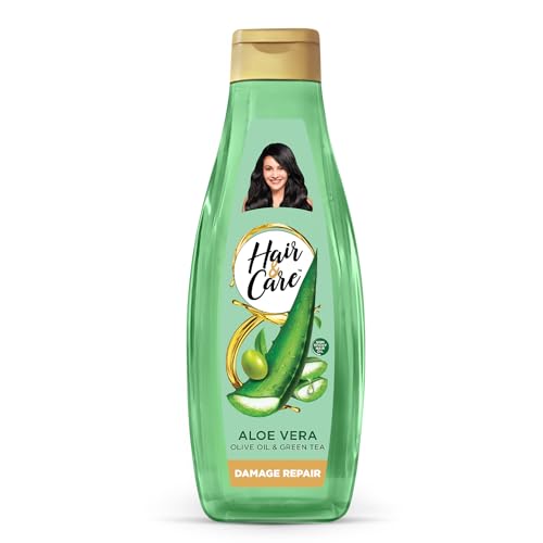 Hair & Care Damage Repair Non-Sticky Hair Oil with Aloe Vera, Oli...