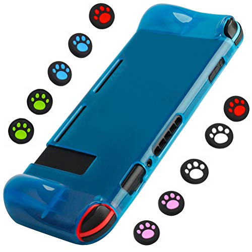 Protective Case Cover for Nintendo Switch Anti-Scratch Shock-Absorption Soft Grip Ergonomic Case Cover