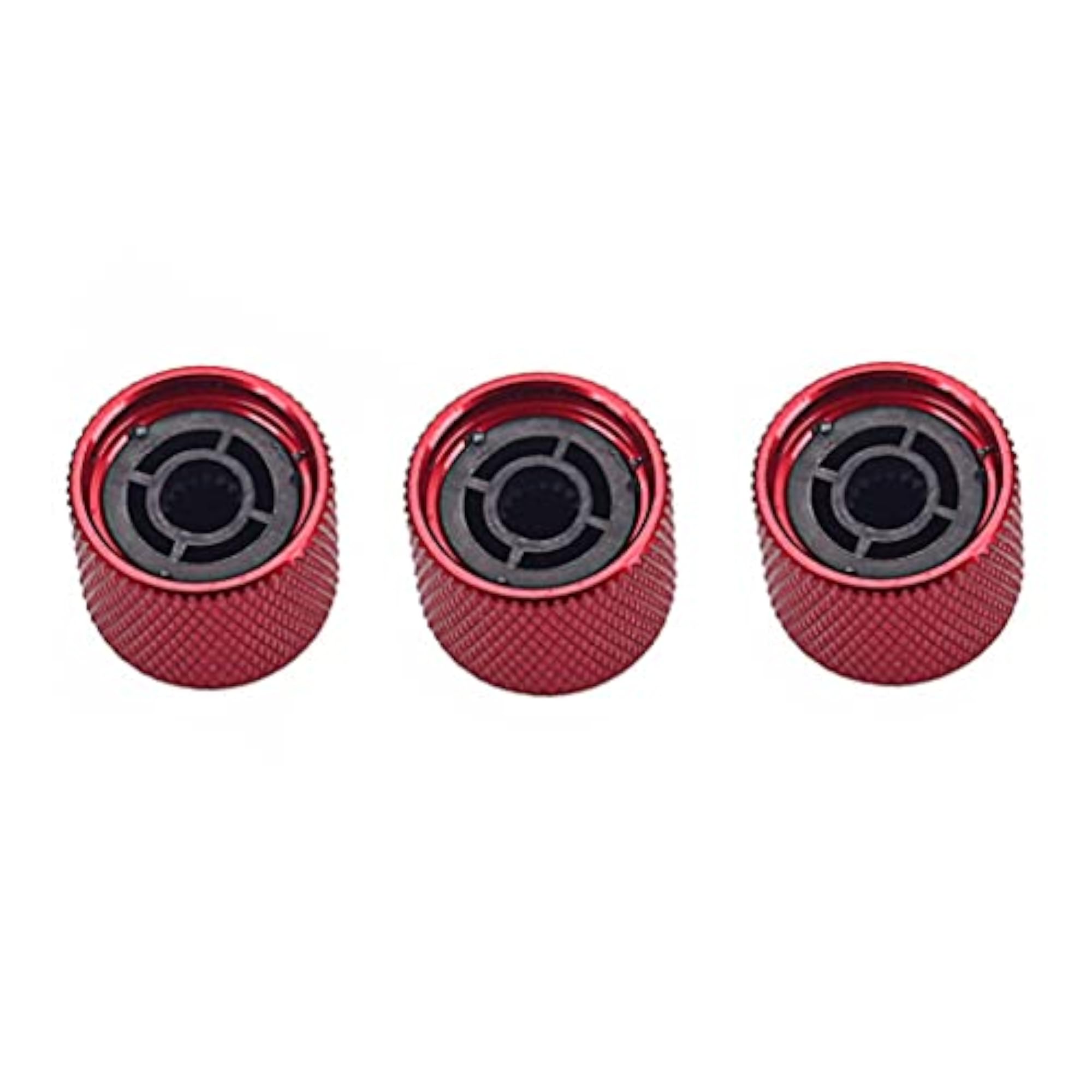 3 Pcs Electric Guitar and Bass Tone Volume Control Knobs Cap