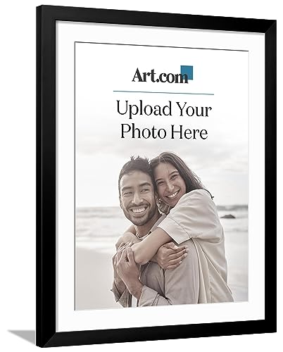 ART.COM Create Your Own Customized Framed Photos With Your Photos, Upload Personal Images or Art, Custom Framing Options, 24'' x 32''