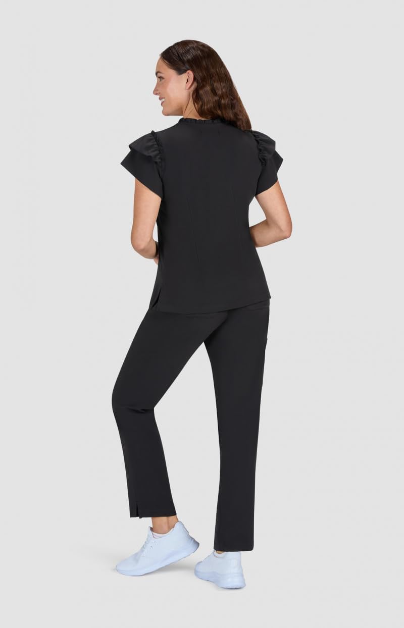 KOI Betsey Johnson Clary Women's 2-Pocket Scrub Top