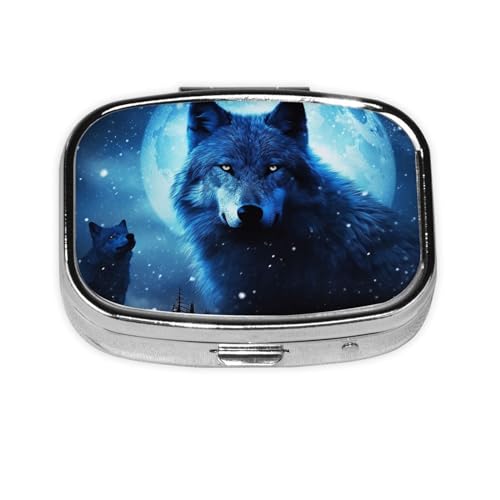 Pill Box Wolfs �X�N�G�A�s���P�[�X �~�j���^�� �g���x���s���{�b�N�X ���z�p ���^ ���킢�� 2�R���p�[�g�����g �� �s���I�[�K�i�C�U�[ �|�[�^�u�� �s���R���e�i �z���_�[ �����̖� �r�^�~��