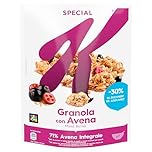 Kellogg's Special K | Gusto Frutti di Bosco | Granola con Avena Croccante, Ribes Nero e Mirtilli | 71% Avena Integrale | Confezione Singola da 320g (1 x 320g)