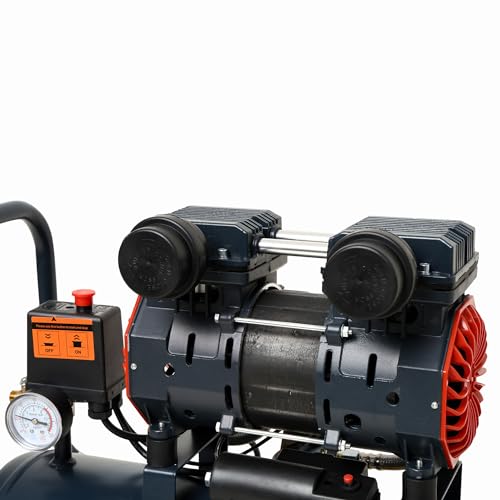 Image of HYCO Oil Free Air Compressor, 2HP, 30L Metal Tank, Electric Powered, High Speed Technology with Copper Winding, Taiwan Made