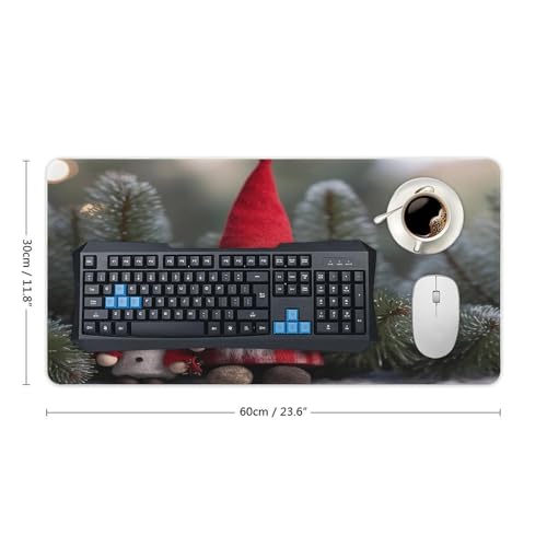 Christmas Gnome Gaming Mouse Mat Large Desk Pad miniatura 2