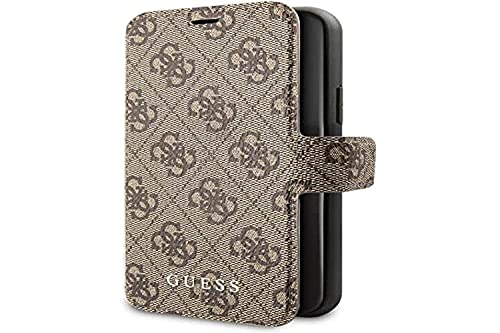 Guess GUFLBKSN614GB Collection 4G Coque pour iPhone 11 Marron