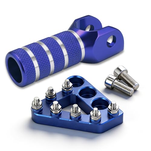 JFG RACING pédale de frein arrière CNC pour 125-530 SX EXC XCF XC XCW SXF SMR - Bleu