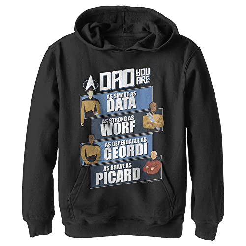 Sweat Star Trek enfant Next Generation Dad You are Youth hoodie à capuche