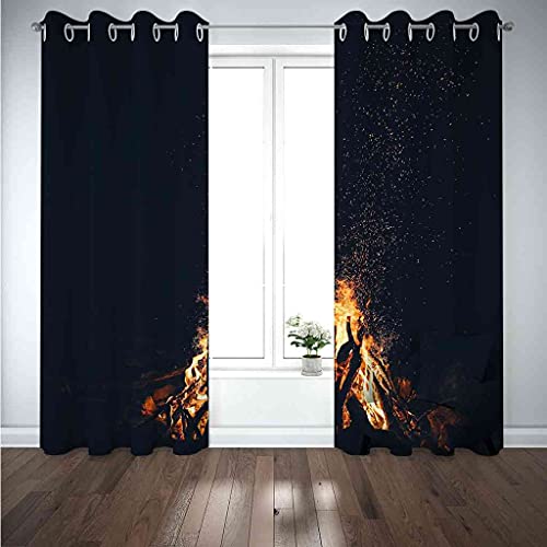 Rideau à oeillets isolant thermique et insonorisant 264x160 cm - 5