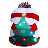 Luces LED coloridas y diseño de árbol de Navidad o copo de nieve, puede mejorar las atmósferas festivas.