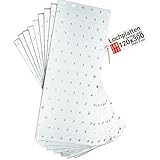 Placa perforada 120x300x2.0 mm, Lun Fix