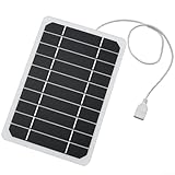 Compact et portable : avec son design compact et sa petite taille, ce chargeur de panneau solaire est facile à transporter, vous permettant d'avoir de l'énergie verte à tout moment, n'importe où.