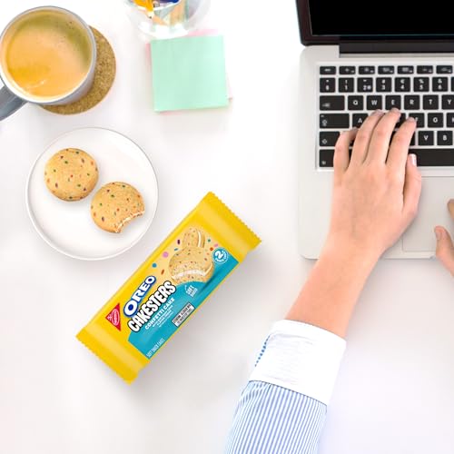 OREO Cakesters Confetti Cake Soft Snack Cakes, 5-2.02 oz Snack Packs
