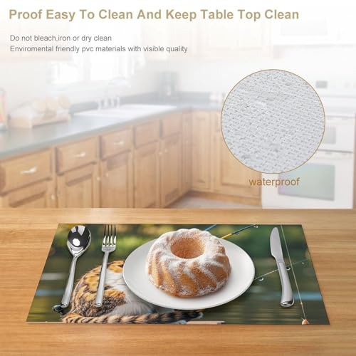 Set de table lavable pour protéger votre table des taches d'enfants - 5