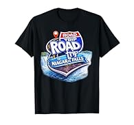 Hit the highway in style with this Road Trip to Niagara Falls graphic design, featuring a bold travel badge and scenic waterfall artwork. Perfect for vacation lovers, travel enthusiasts, and anyone planning a Niagara Falls road trip adventure. Celebr...