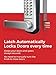 JOUNJIP Mechanical Keyless Combination Lever Handle Door Lock [Flat Spindle] - No Batteries | No Power | No Key Needed (Satin Chrome)