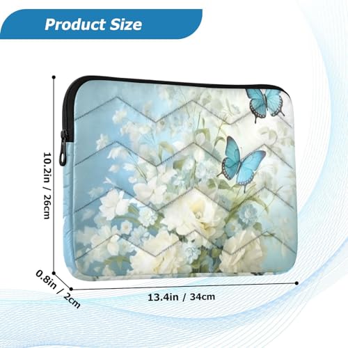 Funda para laptop 13-14 pulgadas con diseño Butterfly miniatura 3
