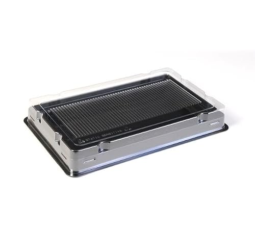 Memory Package Tray with Cover fit 50PCs Long DIMM (DDR5 / DDR4 / DDR3 / DDR2 / DDR Desktop OR Server) ESD Package - Pack of 10 Trays