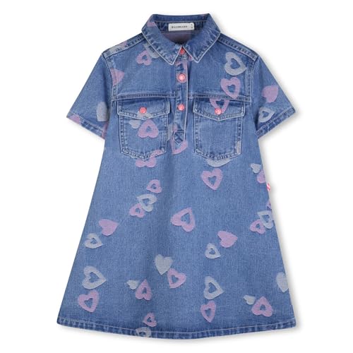 Billieblush Robe Fille Bleu 4 Ans