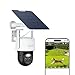 Reolink 4K PTZ Überwachungskamera Aussen Akku mit Auto-Tracking & Auto-Zoom, Dual Lens, 8MP Solar WLAN Kamera Outdoor, 2,4/5GHz WiFi, 30m Farbnachtsicht, KI-Erkennung, 360° View, TrackMix+Solarpanel