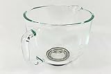  Kenwood Schüssel aus Glas Küchenmaschine KMX750 KMX754 KMX760