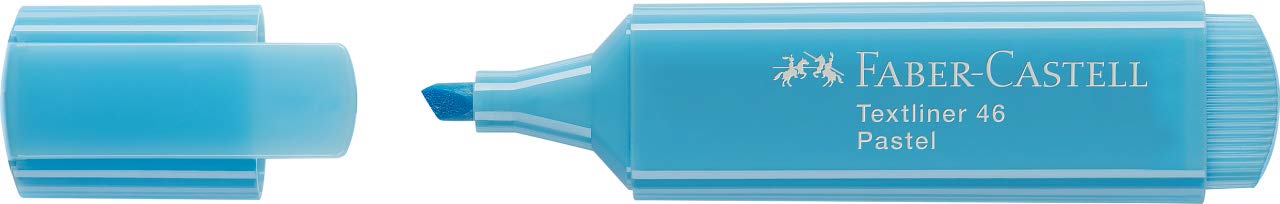 Faber-Castell Textliner 46 - Evidenziatore, colore: Blu pallido