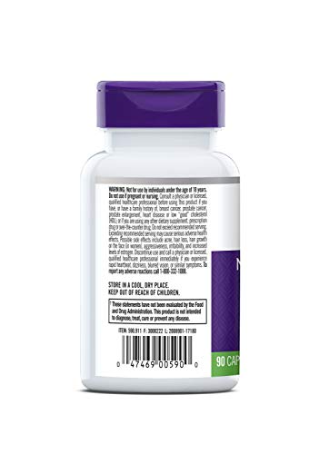 Natrol Dhea Tablets, Promotes Balanced Hormone Levels, Supports A Healthy Mood, Supports Overall Health, Helps Promote Healthy Aging, Hplc Verified, 25Mg, 90-Count #TOP2