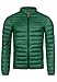 Produktbild Indicode Herren Islington leichte Steppjacke in Daunenjacken-Optik | Übergangsjacke Regenjacke Greener S