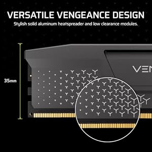 CORSAIR Vengeance RS DDR5 32GB (2 x 16GB) Up to 6000MHz AMD Intel RAM — photo 5 of 5