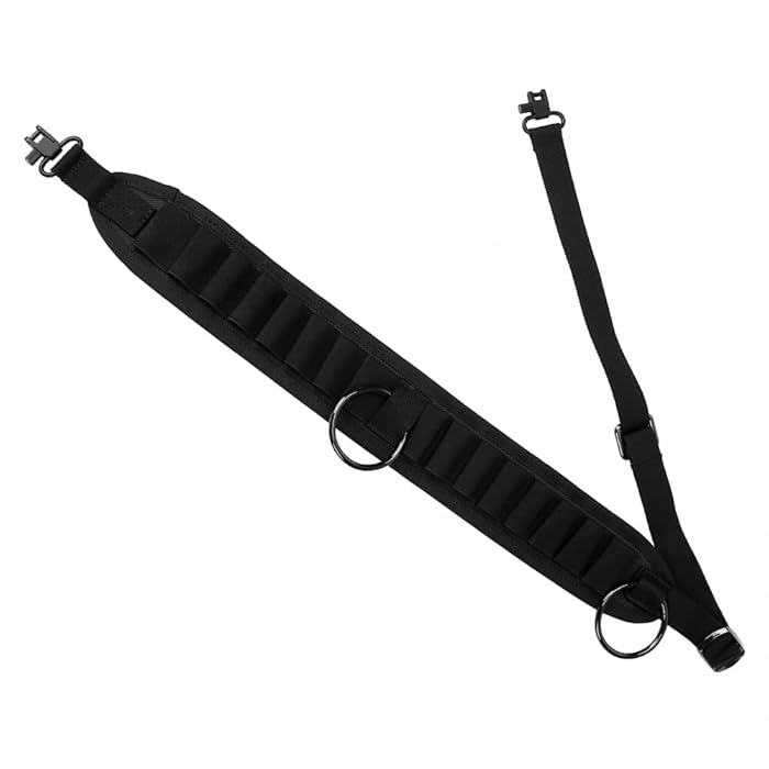 Buy DONGKER 16 Rounds Shotshell Shoulder Belt, Shotgun Shell Bandolier