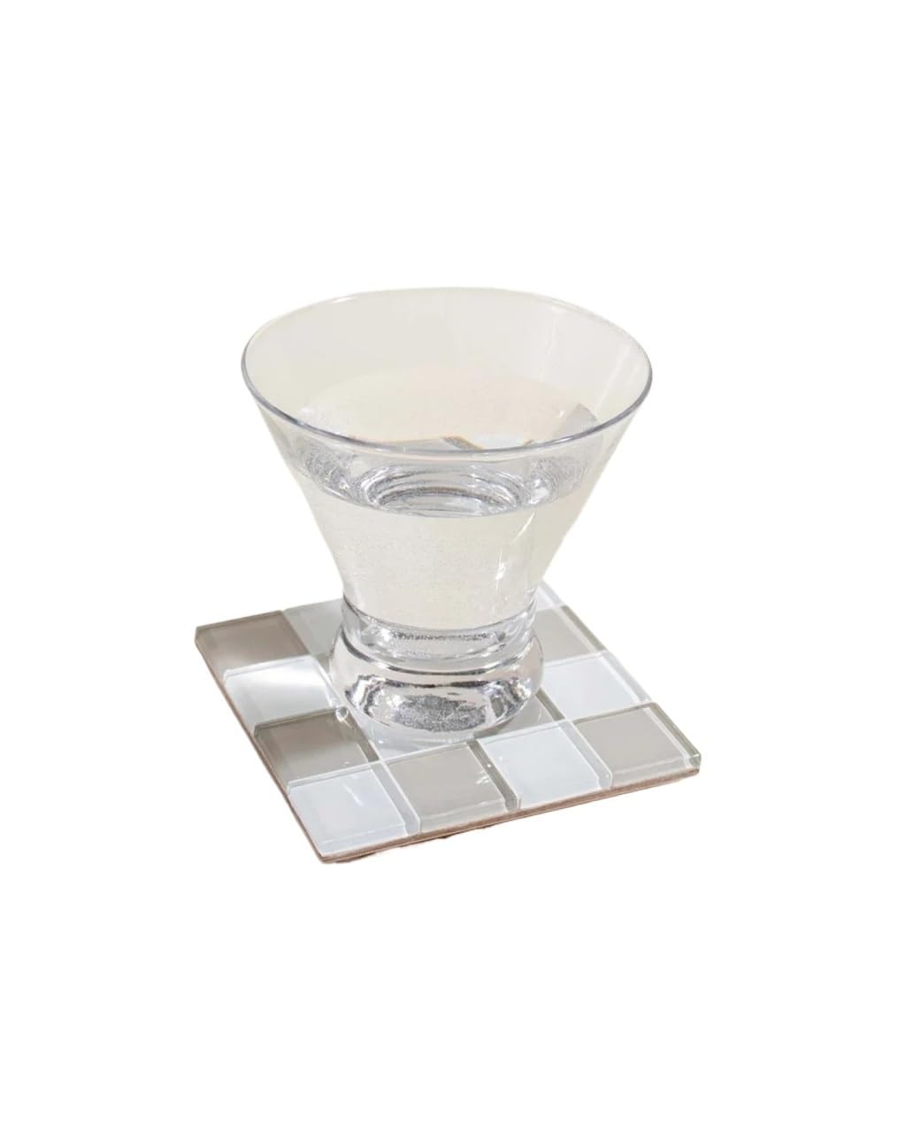 Coaster 2pcs Mosaic Coaster Vibrant Tile Beverage Coasters With Intricate Patterns For Home Decor Without Cup(Color5)