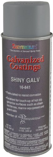Seymour 16-841 Galvanized Coatings Spray Paint, Shiny