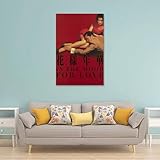 Zoom IMG-1 yewurqw poster artistico da parete