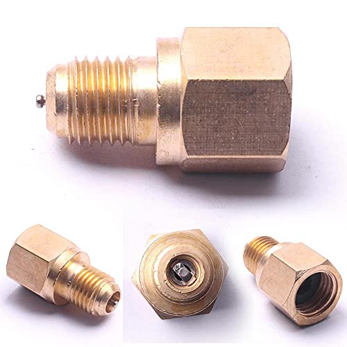 200 .LIBAISI 1 stks 1/4 tot 1/2 auto A/C R134A Adapter Koeltank voor Airconditioner Verstelbare koppelingsconnector… - Image 3