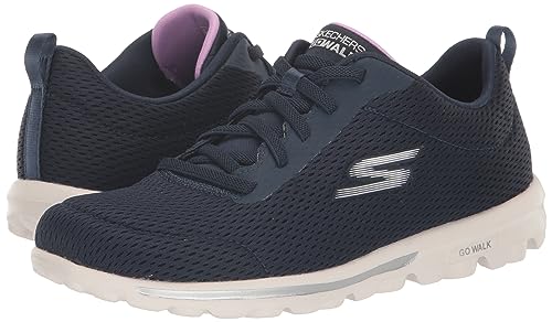 Image of Skechers Womens GO Walk Travel - Fun Journey Slip-on Walking Shoes