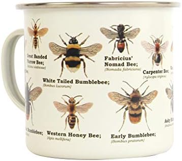 Gift Republic Ecologie Bee Enamel Mug