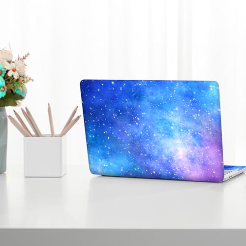 Image of Laptop Skin Sticker Decal, 12 inch 13 inch 13.3 inch 14 inch 15 inch 15.4 inch 15.6 inch Personalized Universal Vinyl Notebook Skin Sticker Cover Art Protector Decal with Free 2 Wrist Pads, Nebula Galaxy