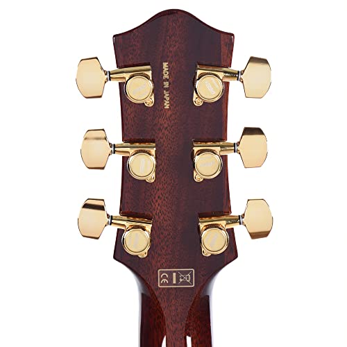 Gretsch G6228TG Players Edition Jet BT Bigsby Gold Hardware Walnut Stain – Guitare Électrique Personnalisée - Les Beatles, Paul McCartney, John Lennon, RIngo Starr, George Harrison Gretsch G6228TG Players Edition Jet BT Bigsby Gold Hardware Walnut Stain - Guitare Électrique Personnalisée – Image 8