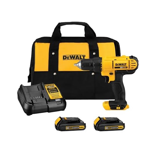 DEWALT 20V Max Cordless Drill Kit