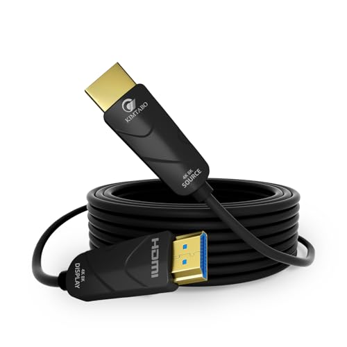 Cable HDMI 2.1 de 30 pies delgado para evitar parpadeos en pantallas 8K