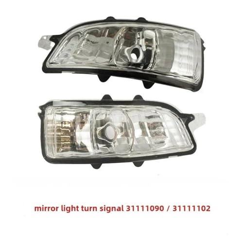 Intermitente lateral para Volvo S40 y S60 espejo izquierdo y derecho 2