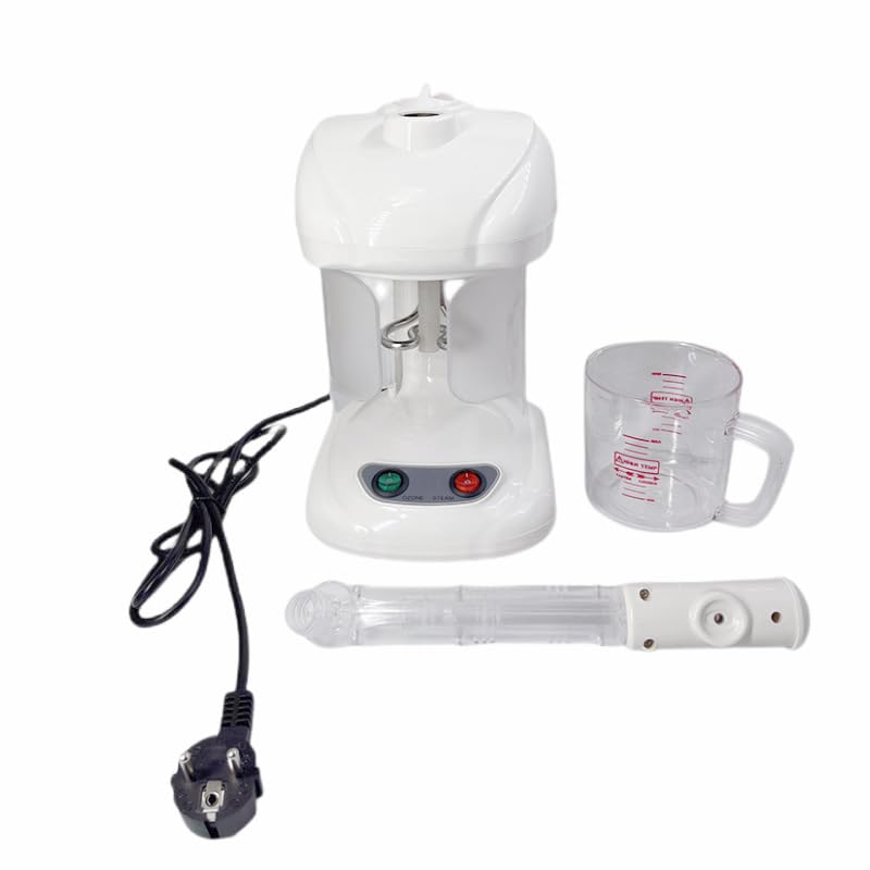 Vaporizador facial para limpieza profunda y aromaterapia, sauna facial profesional para uso doméstico con caja de hierbas, niebla nano iónica para poros, hidratación, cuidado facial de spa en casa