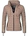 Produktbild Navahoo Damen Übergangsjacke Steppjacke Gini Taupe Gr. S