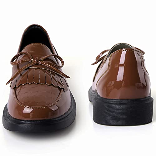 Image of VOCNTVY Loafers for Women Slip On Comfort Business Work Shoes