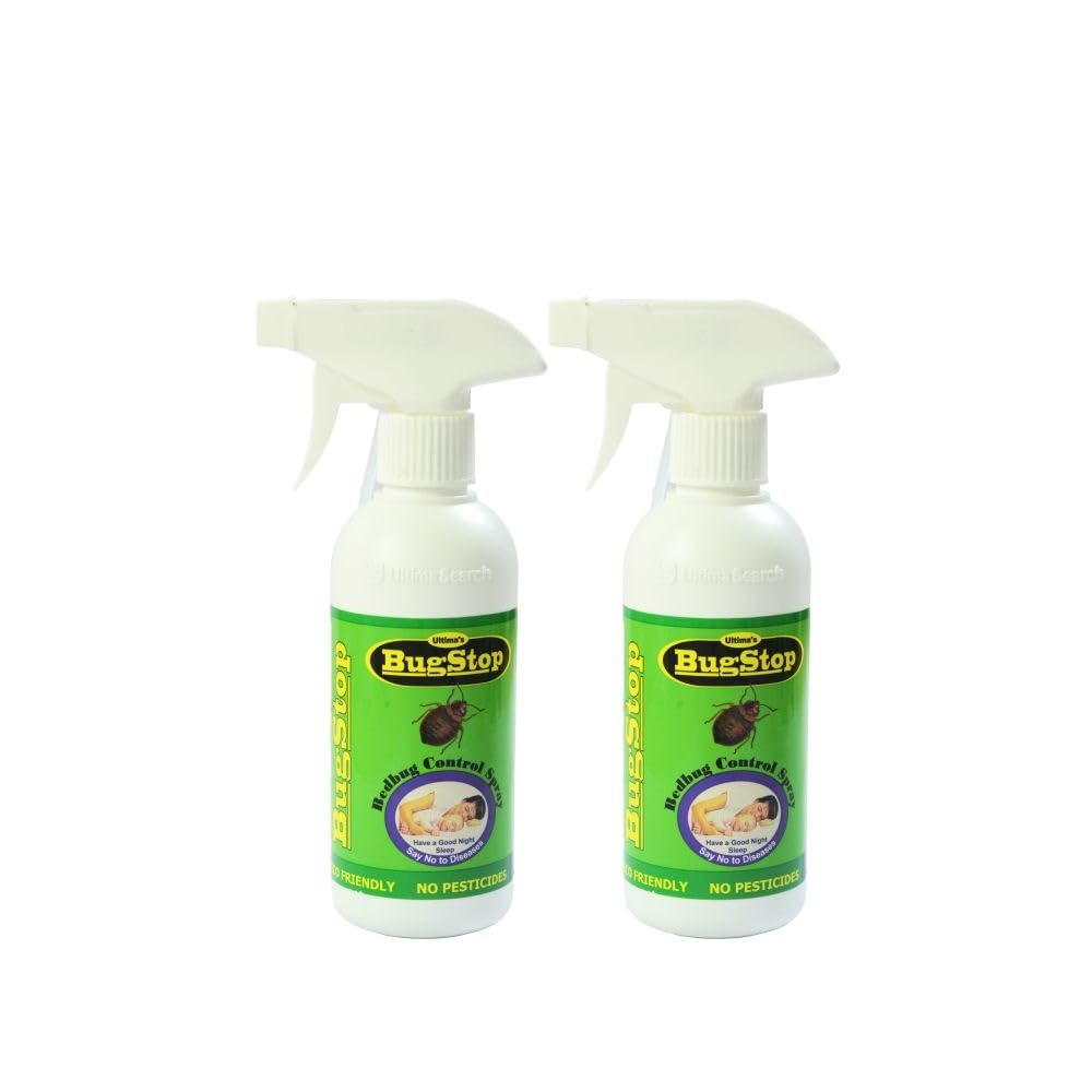 Bugstop Eco-Friendly Bed Bug Spray | 250ml x 2 Units | Natural & Pesticide-Free Formula | Safe for Humans & Pets | Kills Bed Bugs on Contact | Ready-to-Use Spray-image-2